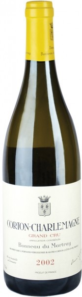 Вино Domaine Bonneau du Martray Corton-Charlemagne Grand Cru 2002