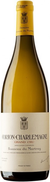 Вино Domaine Bonneau du Martray, Corton-Charlemagne Grand Cru, 2010, 0.375 л