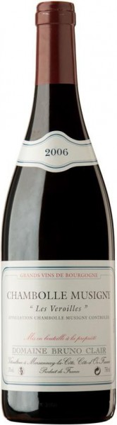 Вино Domaine Bruno Clair, Chambolle-Musigny Les Veroilles AOC, 2006