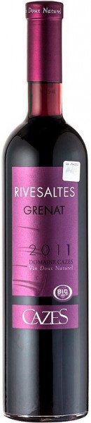 Вино Domaine Cazes, Rivesaltes "Grenat", 2011, 0.375 л