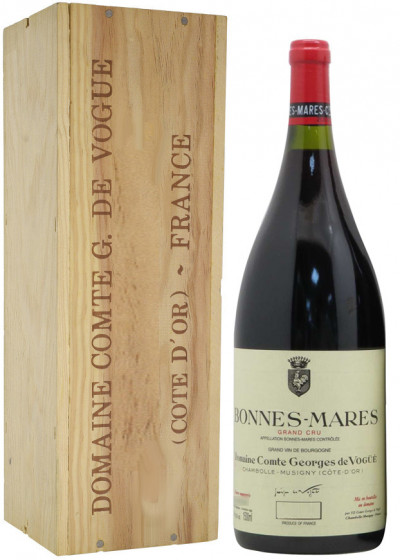 Вино Domaine Comte Georges de Vogue, Bonnes-Mares Grand Cru AOC, 2015, wooden box, 1.5 л