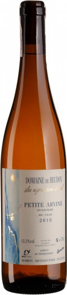 Вино Domaine de Beudon, Petit Arvine, 2018
