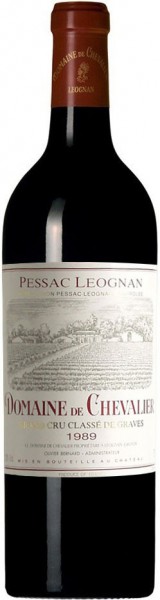 Вино "Domaine De Chevalier" Rouge, Pessac-Leognan AOC Grand Cru, 1989