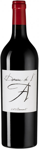Вино Domaine de l'A, Castillon Cotes de Bordeaux AOC, 2016