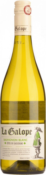 Вино Domaine de l'Herre, "La Galope" Sauvignon Blanc, Cotes de Gascogne IGP, 2018