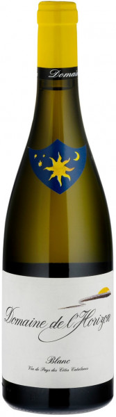 Вино Domaine de l'Horizon, Blanc, Cotes Catalanes IGP, 2008, 1.5 л