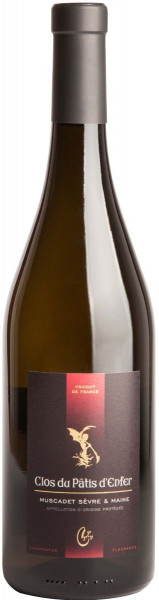 Вино Domaine de La Bretonniere, Clos Du Patis D'Enfer, Muscadet Sevre et Maine AOP, 2016