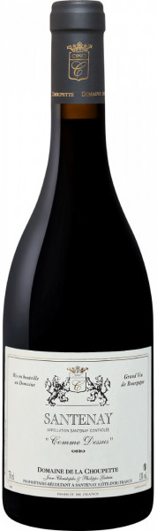 Вино Domaine de la Choupette, Santenay 1er Cru "La Comme" AOC, 2017