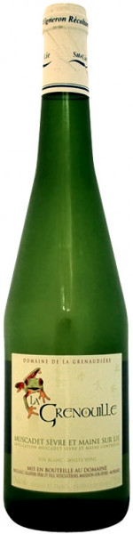 Вино Domaine de la Grenaudiere, "La Grenouille", Muscadet de Sevre et Maine Sur Lie AOC, 2018