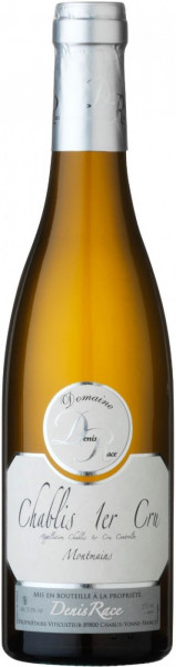 Вино Domaine Denis Race, Chablis 1er Cru "Montmains" AOC, 2018, 0.375 л