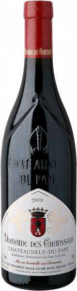 Вино Domaine des Chanssaud, Chateauneuf-du-Pape AOC, 2010