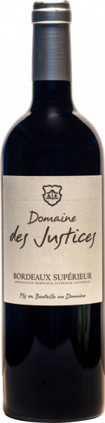 Вино "Domaine des Justices" Rouge, Bordeaux Superieur AOC, 2016