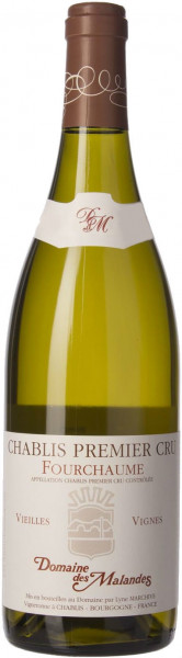 Вино Domaine des Malandes, Chablis Premier Cru "Fourchaume" AOC, 2016
