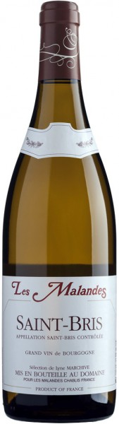 Вино Domaine des Malandes, Sauvignon "Saint-Bris" AOC, 2015