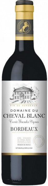 Вино Domaine du Cheval Blanc, Bordeaux AOC, 2014