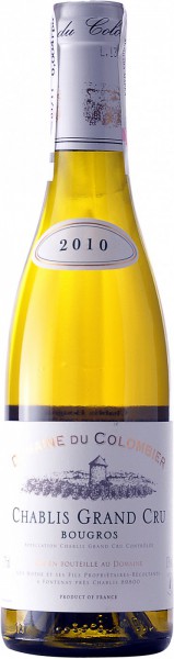 Вино Domaine du Colombier, Chablis Grand Cru "Bougros" AOC, 2010, 0.375 л