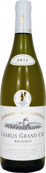Вино Domaine Du Colombier, Chablis Grand Cru "Bougros" AOC, 2012