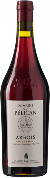 Вино Domaine du Pelican, Arbois "Trois Cepages", 2018, 1.5 л