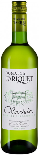 Вино Domaine du Tariquet, "Classic", Cotes de Gascogne VDP, 2018