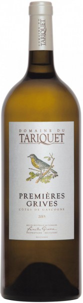 Вино Domaine du Tariquet, "Les Premieres Grives", Cotes de Gascogne VDP, 2015, 1.5 л