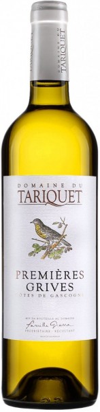 Вино Domaine du Tariquet, "Les Premieres Grives", Cotes de Gascogne VDP, 2016