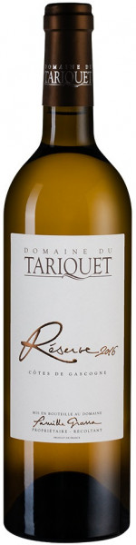 Вино Domaine du Tariquet, Reserve, Cotes de Gascogne VDP, 2017