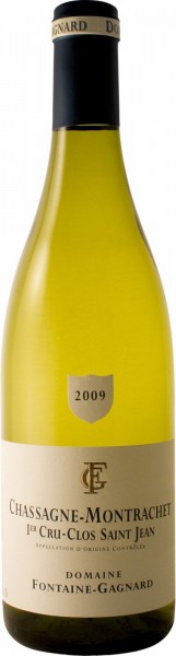 Вино Domaine Fontaine-Gagnard, Chassagne-Montrachet 1er Cru AOC, "Clos Saint Jean", Blanc, 2009