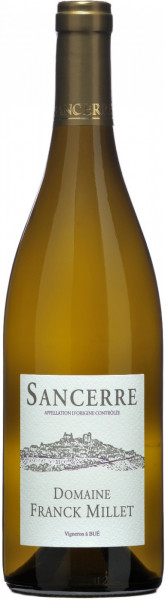 Вино Domaine Franck Millet, Sancerre Blanc AOC, 2018