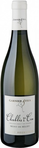 Вино Domaine Garnier & Fils, Chablis Premier Cru "Mont de Milieu" AOC, 2012