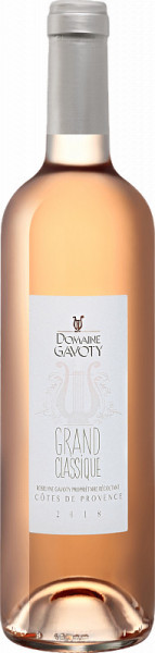 Вино Domaine Gavoty, "Grand Classique" Rose, Cotes de Provence AOP, 2019