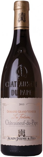 Вино Domaine Grand Veneur, "La Fontaine", Chateauneuf-du-Pape AOC, 2013