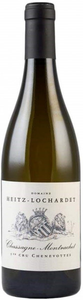 Вино Domaine Heitz-Lochardet, Chassagne-Montrachet 1er Cru "Chenevottes" AOC, 2017