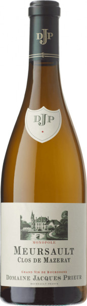 Вино Domaine Jacques Prieur, Meursault "Clos de Mazeray" AOC Blanc, 2019