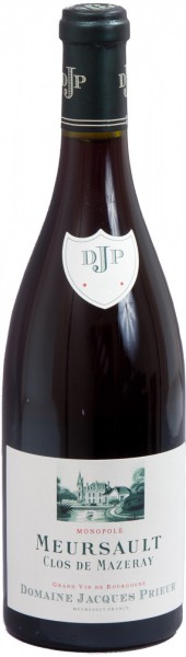 Вино Domaine Jacques Prieur, Meursault "Clos de Mazeray" Rouge, 2009
