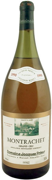 Вино Domaine Jacques Prieur, Montrachet Grand Cru AOC, 1990, 1.5 л