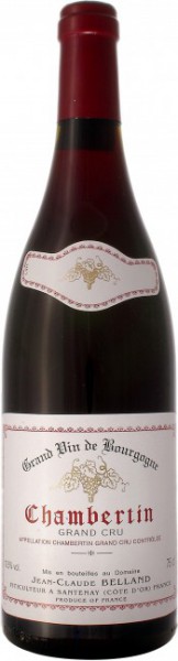 Вино Domaine Jean-Claude Belland, Chambertin Grand Cru, 2000