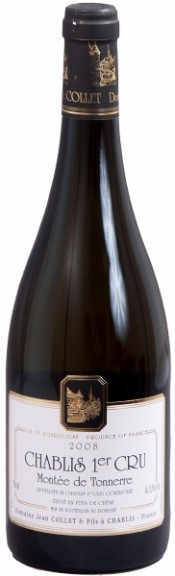Вино Domaine Jean Collet et Fils Chablis 1er Cru Montee de Tonnerre 2008, 0.375 л