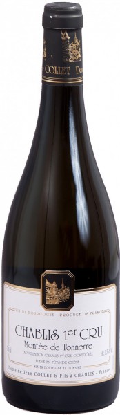 Вино Domaine Jean Collet et Fils, Chablis 1er Cru "Montee de Tonnerre", 2009, 0.375 л