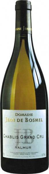 Вино Domaine Jean de Bosmel, Chablis Grand Cru "Valmur" AOC, 2012