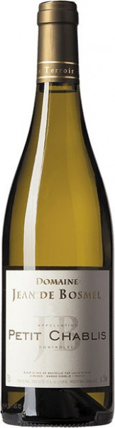 Вино Domaine Jean de Bosmel, Petit Chablis AOC, 2017