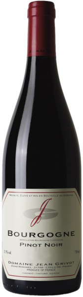 Вино Domaine Jean Grivot, Bourgogne Pinot Noir AOC, 2014