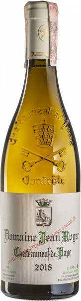 Вино Domaine Jean Royer, Chateauneuf-du-Pape Blanc AOC, 2018