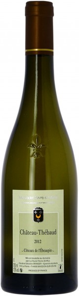 Вино Domaine La Haute Fevrie, Chateau-Thebaud, Muscadet Sevre Et Maine AOC, 2012