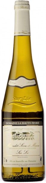 Вино Domaine La Haute Fevrie, Muscadet Sevre Et Maine Sur Lie, 2009