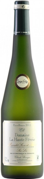 Вино Domaine La Haute Fevrie, Muscadet Sevre et Maine Sur Lie Excellence AOC, 2011