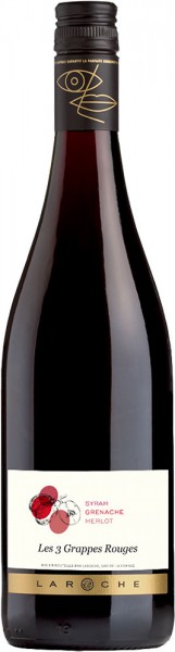 Вино Domaine Laroche, "3 Grappes Rouges de la Chevaliere", 2015