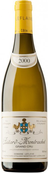 Вино Domaine Leflaive, Batard-Montrachet Grand Cru AOC, 2000
