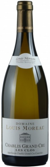 Вино Domaine Louis Moreau, Chablis Grand Cru "Les Clos", 2009