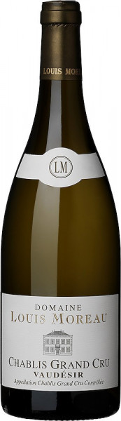 Вино Domaine Louis Moreau, Chablis Grand Cru "Vaudesir" AOC, 2019