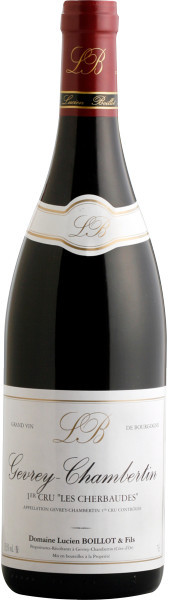 Вино Domaine Lucien Boillot & Fils, Gevrey-Chambertin 1er Cru "Les Cherbaudes" AOC, 2015